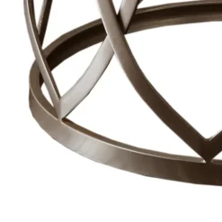 Kirkland's Home Accent & End Tables-Glass And Metal Accent Table