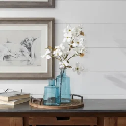 Kirkland's Home Vases-Glass Bottle Vases, Set Of 2