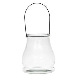 Kirkland's Home Lanterns-Glass Lantern, 10.5 In.