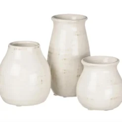 Kirkland's Home Vases-Glossy Curved Vases, Set Of 3