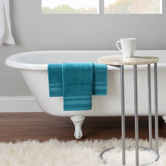 Kirkland's Home Accent & End Tables-Gold Geometric Mosaic Capiz And Metal C-Table