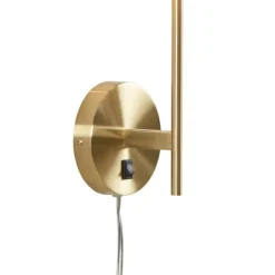 Kirkland's Home Sconces-Gold Metal & White Shade Wall Sconces, Set Of 2