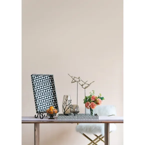 Kirkland's Home Decorative Bowls & Jars-Gold Tipped Walnut Wood Glass Bowl