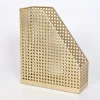 Kirkland's Home Decorative Accents-Golden Woven Metal File Folder, 12 In.