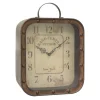 Kirkland's Home Decorative Accents-Grand Central Station Rustic Tabletop Clock