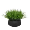 Kirkland's Home Arrangements & Greenery-Grass Arrangement In Black Ceramic Bowl