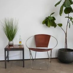 Kirkland's Home Arrangements & Greenery-Grass Arrangement In Silver Ribbed Pot