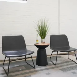 Kirkland's Home Arrangements & Greenery-Grass Arrangement In Silver Ribbed Pot