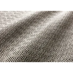 Kirkland's Home Outdoor Rugs-Gray And Bone Zig Zag Outdoor Area Rug, 5X7