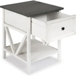 Kirkland's Home Accent & End Tables-Gray And Wash Reclaimed Wood Accent Table