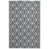 Kirkland's Home Outdoor Rugs-Gray And White Reversible Outdoor Rug, 3X5