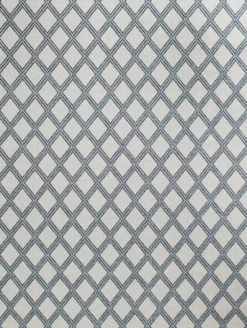 Kirkland's Home Outdoor Rugs-Gray Auckland Trellis Outdoor Area Rug, 6X9