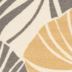 Kirkland's Home Outdoor Rugs-Gray Botanical Shells Outdoor Area Rug, 5X7