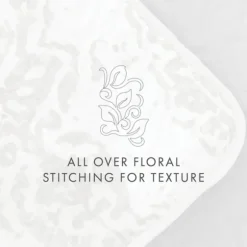 Kirkland's Home Quilts-Gray Damask Reversible 3-Pc. Queen Quilt Set