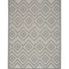 Kirkland's Home Outdoor Rugs-Gray Diamond Indoor/Outdoor Area Rug, 5X7