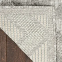 Kirkland's Home Outdoor Rugs-Gray Diamond Indoor/Outdoor Area Rug, 5X7