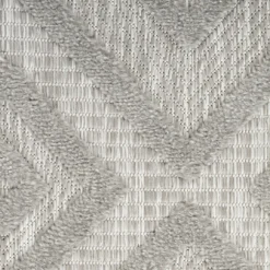 Kirkland's Home Outdoor Rugs-Gray Diamond Indoor/Outdoor Area Rug, 5X7