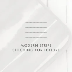 Kirkland's Home Quilts-Gray Linear Reversible 3-Pc. Queen Quilt Set