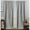 Kirkland's Home Curtains & Drapes-Gray Marl Blackout 2-Pc. Curtain Panel Set, 96 In.