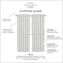 Kirkland's Home Curtains & Drapes-Gray Marl Blackout 2-Pc. Curtain Panel Set, 96 In.