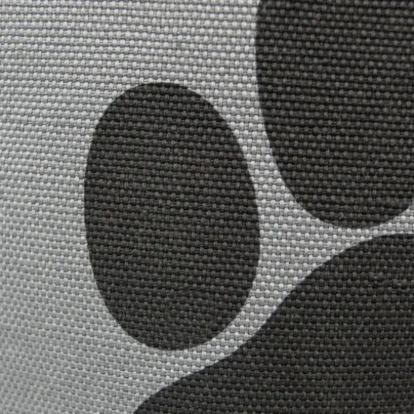 Kirkland's Home Baskets & Boxes-Gray Paw Print Round Basket With Handles