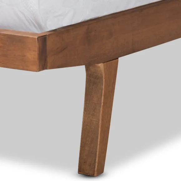 Kirkland's Home Beds & Headboards-Gray Tufted Headboard Queen Platform Bed