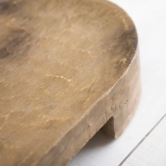 Kirkland's Home Decorative Accents-Gray Wash Mango Wood Riser