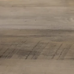 Kirkland's Home Office Furniture-Gray Wash Wood And Mesh 3-Drawer Desk