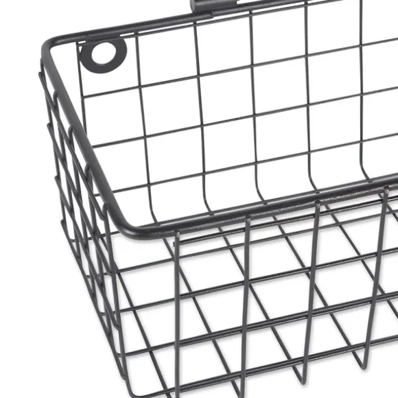 Kirkland's Home Shelves-Gray Wire Wall Baskets, Set Of 2
