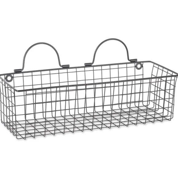 Kirkland's Home Shelves-Gray Wire Wall Baskets, Set Of 2