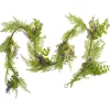 Kirkland's Home Arrangements & Greenery-Green And Purple Maytime Garland