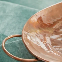 Kirkland's Home Decorative Trays-Hammered Copper 3-Pc. Iridescent Tray Set