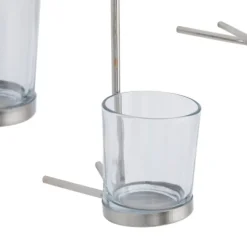 Kirkland's Home Sconces-Hanging Glass Votive Wall Plaque