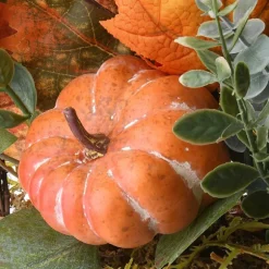 Kirkland's Home Arrangements & Greenery-Harvest Arrangement In Woven Wall Basket