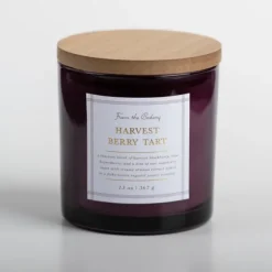 Kirkland's Home Candles-Harvest Berry Tart Triple Wick Jar Candle
