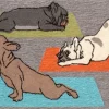 Kirkland's Home Doormats-Hatha Pups Outdoor Mat
