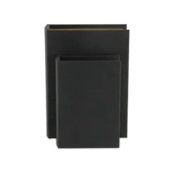 Kirkland's Home Baskets & Boxes-Heathered Linen Book Boxes, Set Of 2