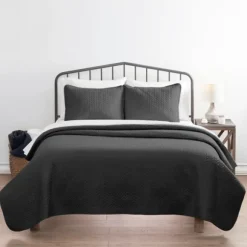 Kirkland's Home Bedspreads & Coverlets-Herring Quilted 3-Pc. Twin Coverlet Set