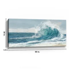 Kirkland's Home Canvas Art-High Waves Giclee Canvas Art Print