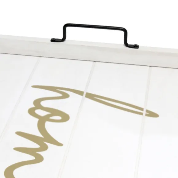 Kirkland's Home Decorative Trays-Home Wash Wood Tray