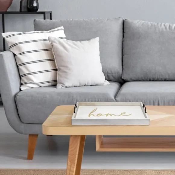 Kirkland's Home Decorative Trays-Home Wash Wood Tray