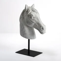 Kirkland's Home Statues & Figurines-Horse Head Figurine