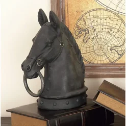Kirkland's Home Statues & Figurines-Horse Head Statue, 12 In.