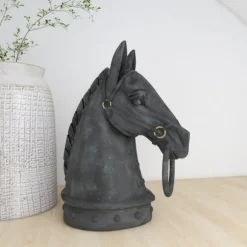 Kirkland's Home Statues & Figurines-Horse Head Statue, 12 In.