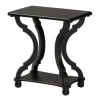 Kirkland's Home Accent & End Tables-Hourglass Wood Accent Table