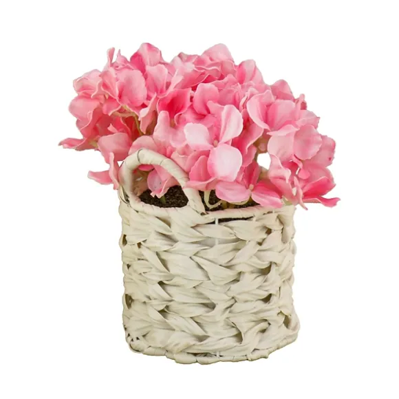 Kirkland's Home Arrangements & Greenery-Hydrangea Arrangement In Basket