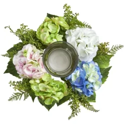Kirkland's Home Arrangements & Greenery-Hydrangea Candle Centerpiece