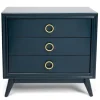 Kirkland's Home Dressers & Chests-Indigo 3-Drawer Wood Chest