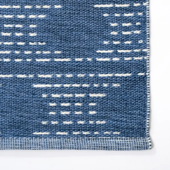 Kirkland's Home Outdoor Rugs-Indigo Shibori Outdoor Area Rug, 6X9