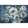 Kirkland's Home Canvas Art-Indigo Touch Of Gold Canvas Art Print, 36X24 In.